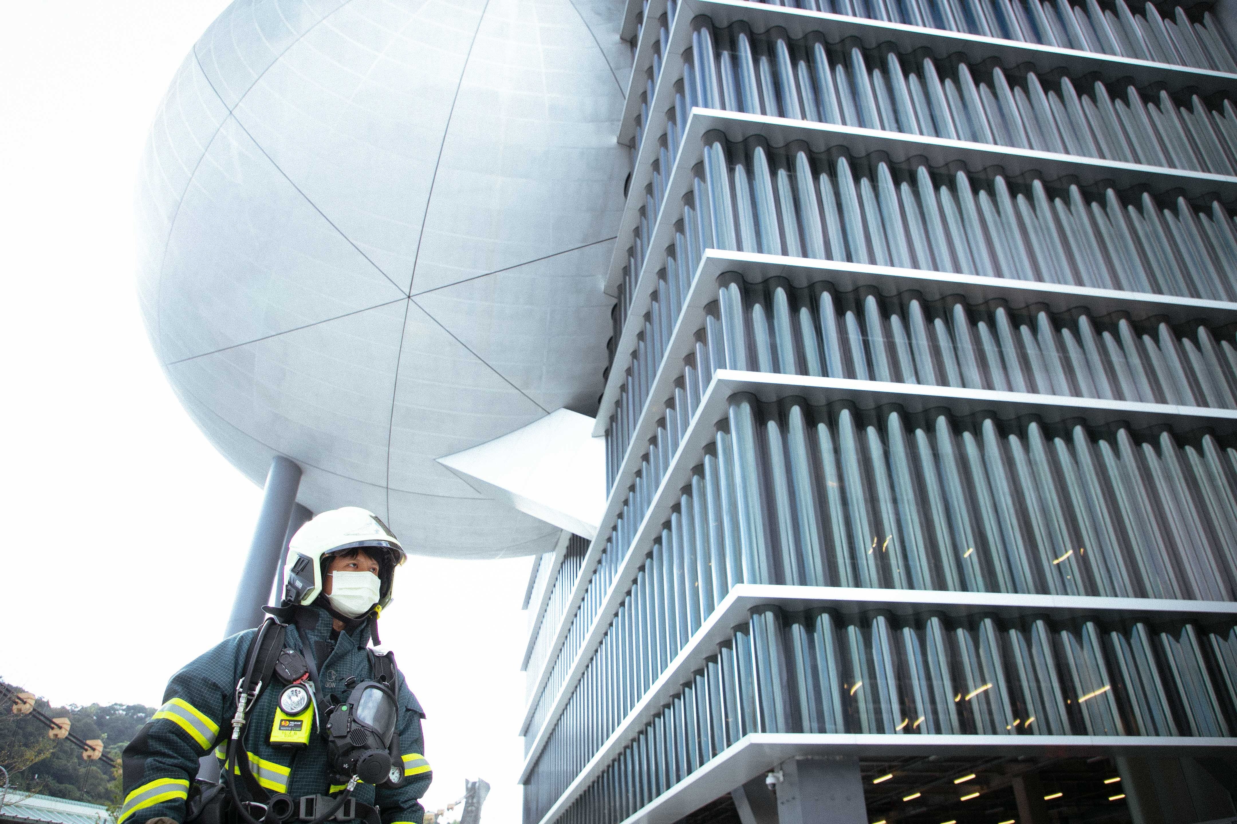 建立防災規律，讓安心成為你我日常—北藝中心消防防火測試的圖片